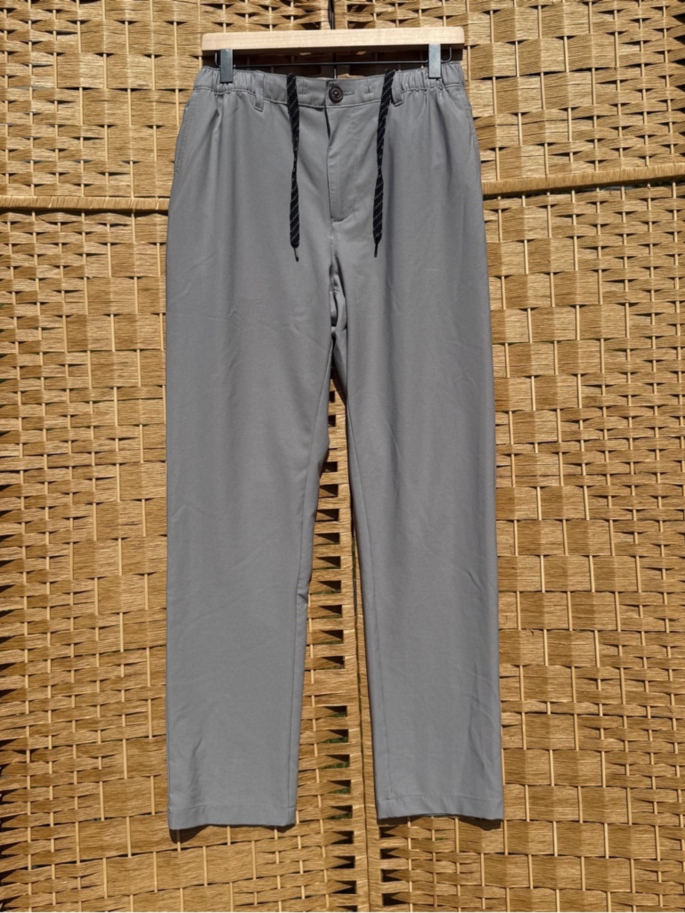 Chubbies Everywear Gray Drawstring Performance Pants Men’s Medium 30” Inseam